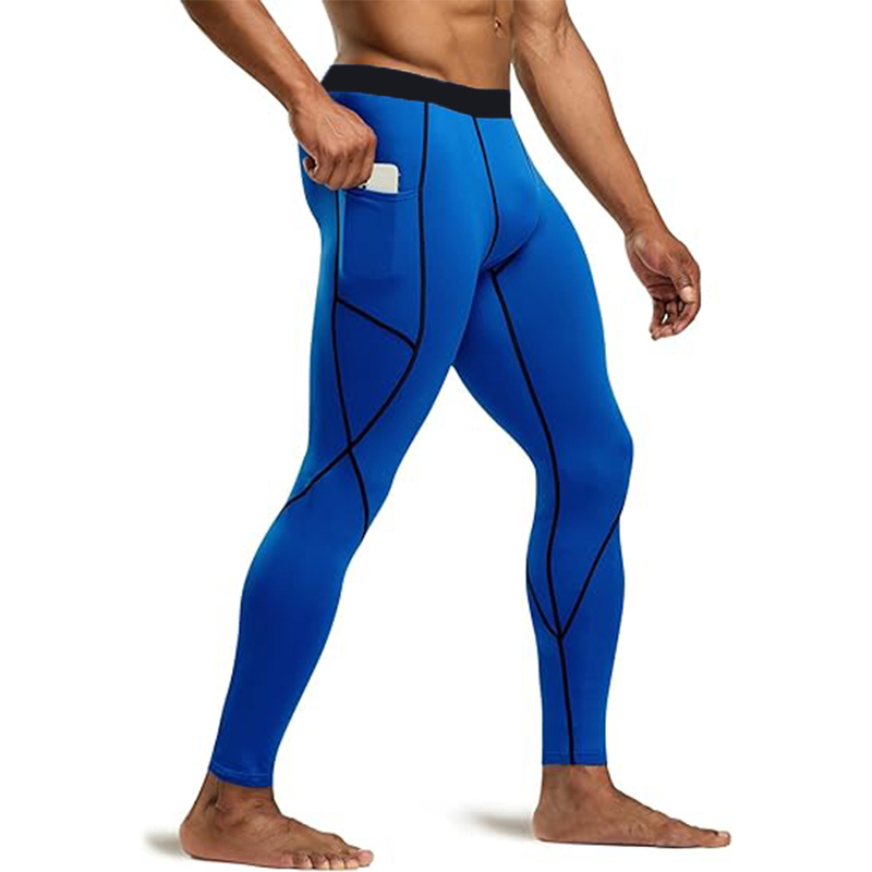 Crossfit Ga - ผู้ชายวิ่งLeggings Quick Dry GymกีฬาTights ManการบีบอัดฟิตเนสกางเกงCrossfitการฝึกอบรมบาสเกตบอลTights Manกีฬา