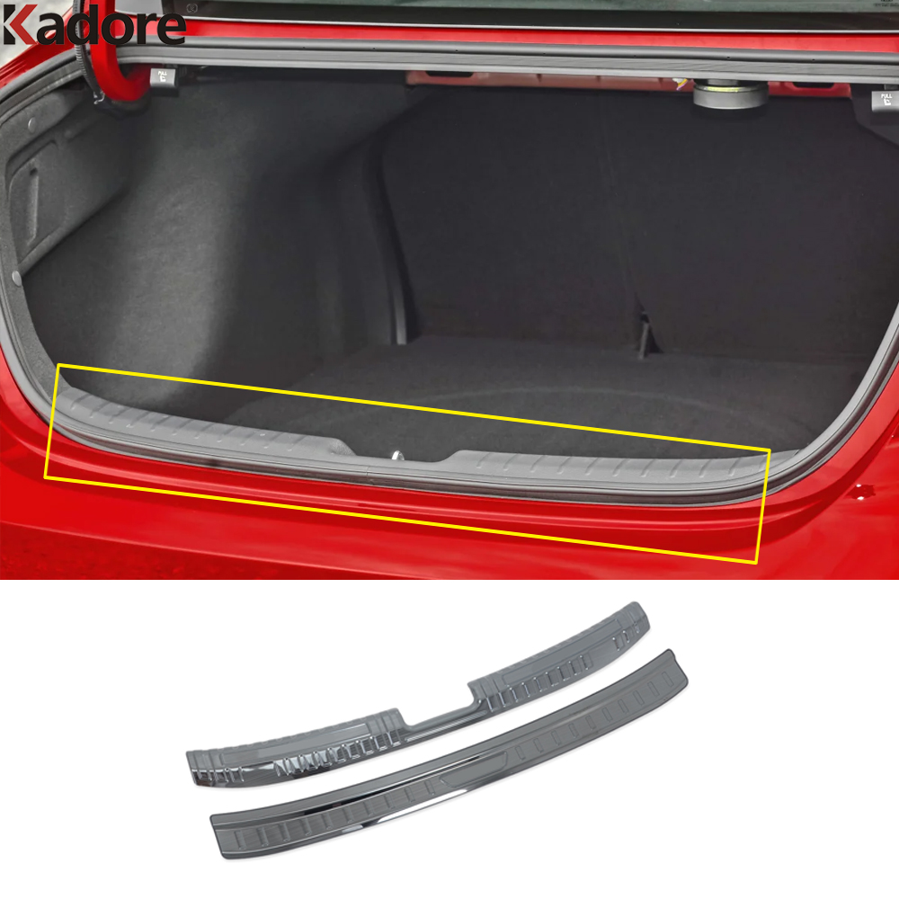 Bumper Plate 10Kg - แผ่นปิดกันรอยขอบกันชนท้ายรถสำหรับ Kia Cerato Forte K3 2019