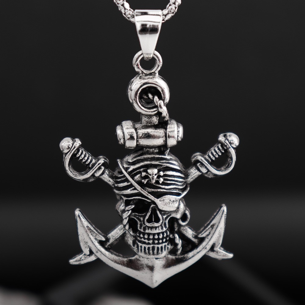 สร้อยคอจี้สำหรับผู้ชายทำจากเหล - Battle Rope Anchor บทวิจารณ์และราคา