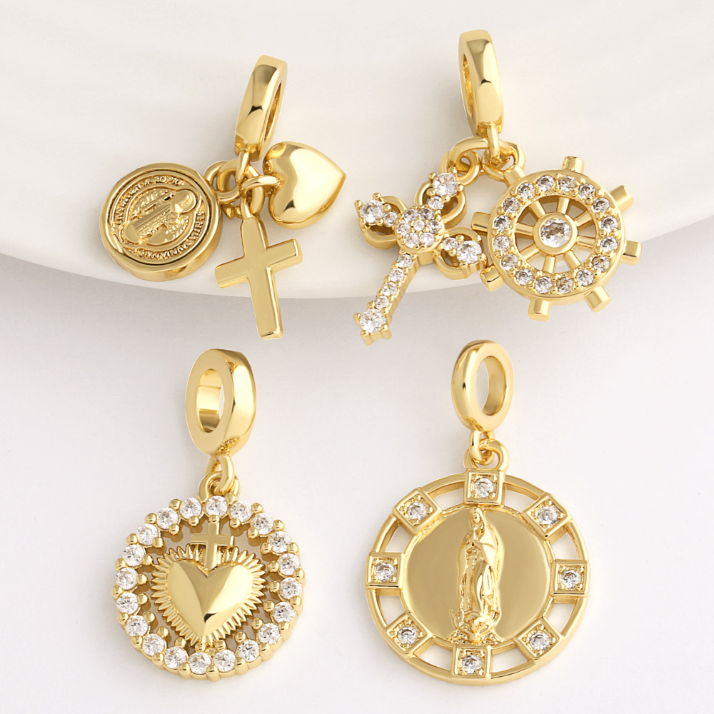 จี้เหรียญพระแม่มารีคริสตัลสีขา - Battle Rope Anchor บทวิจารณ์และราคา