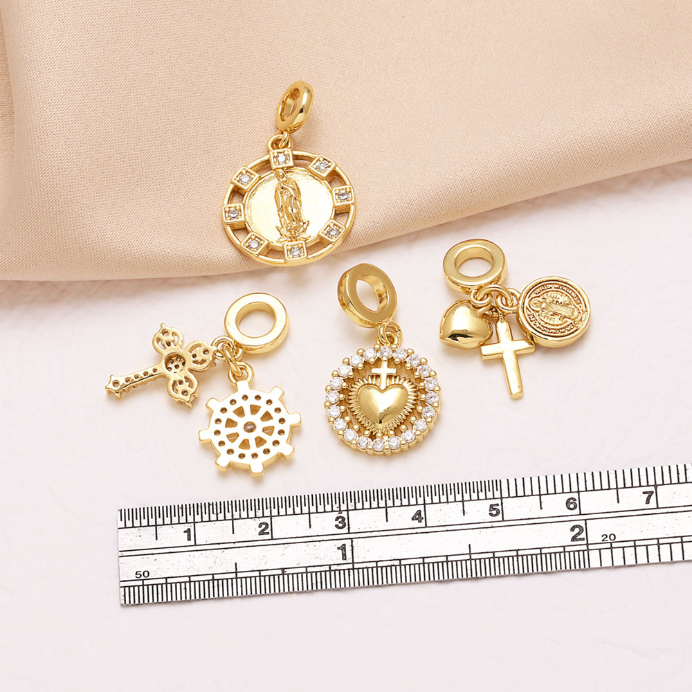 จี้เหรียญพระแม่มารีคริสตัลสีขา - Battle Rope Anchor บทวิจารณ์และราคา