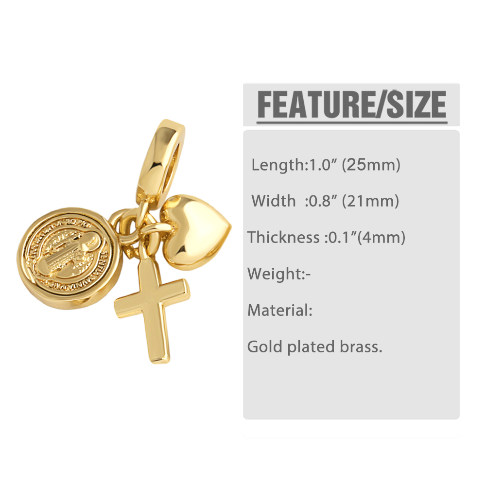 จี้เหรียญพระแม่มารีคริสตัลสีขา - Battle Rope Anchor บทวิจารณ์และราคา