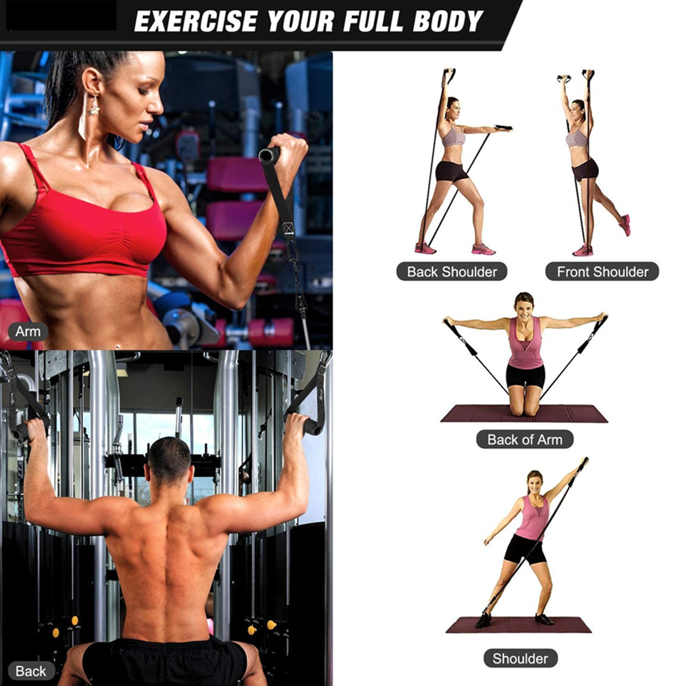 GYM Fitness Resistance Bands ส - Crossfit Ga บทวิจารณ์และราคา