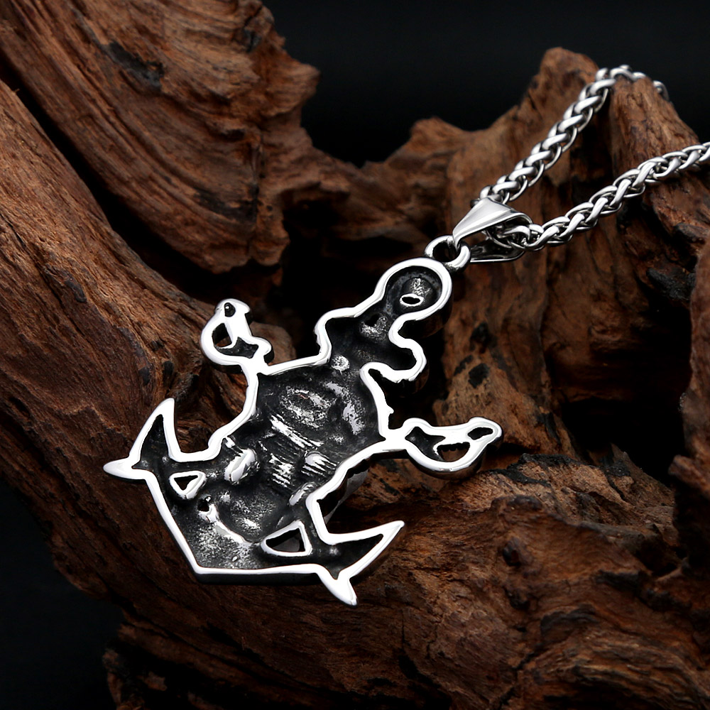 จี้สร้อยคอรูปหัวกะโหลกโจรสลัดส - Battle Rope Anchor บทวิจารณ์และราคา