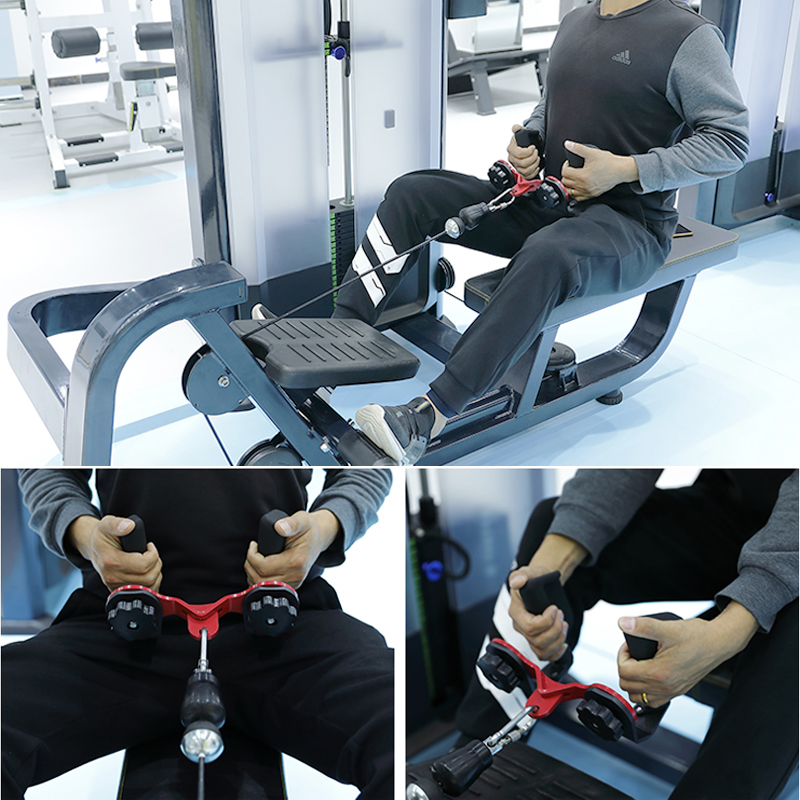 ปรับฟิตเนส Lat ดึงลงบาร์ GYM P - Crossfit Equipment บทวิจารณ์และราคา