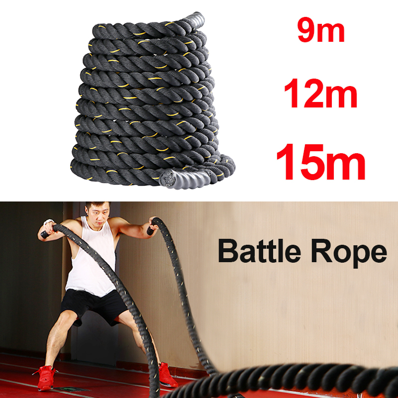 เชือกออกกำลังกาย 9M/12M/15M สำ - Crossfit Equipment บทวิจารณ์และราคา